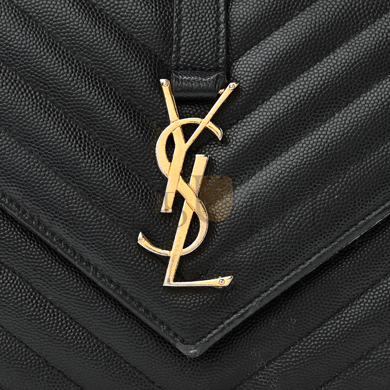 Y*L matelasse chevron medium satchel black 1187413 (24*17.5*6cm)